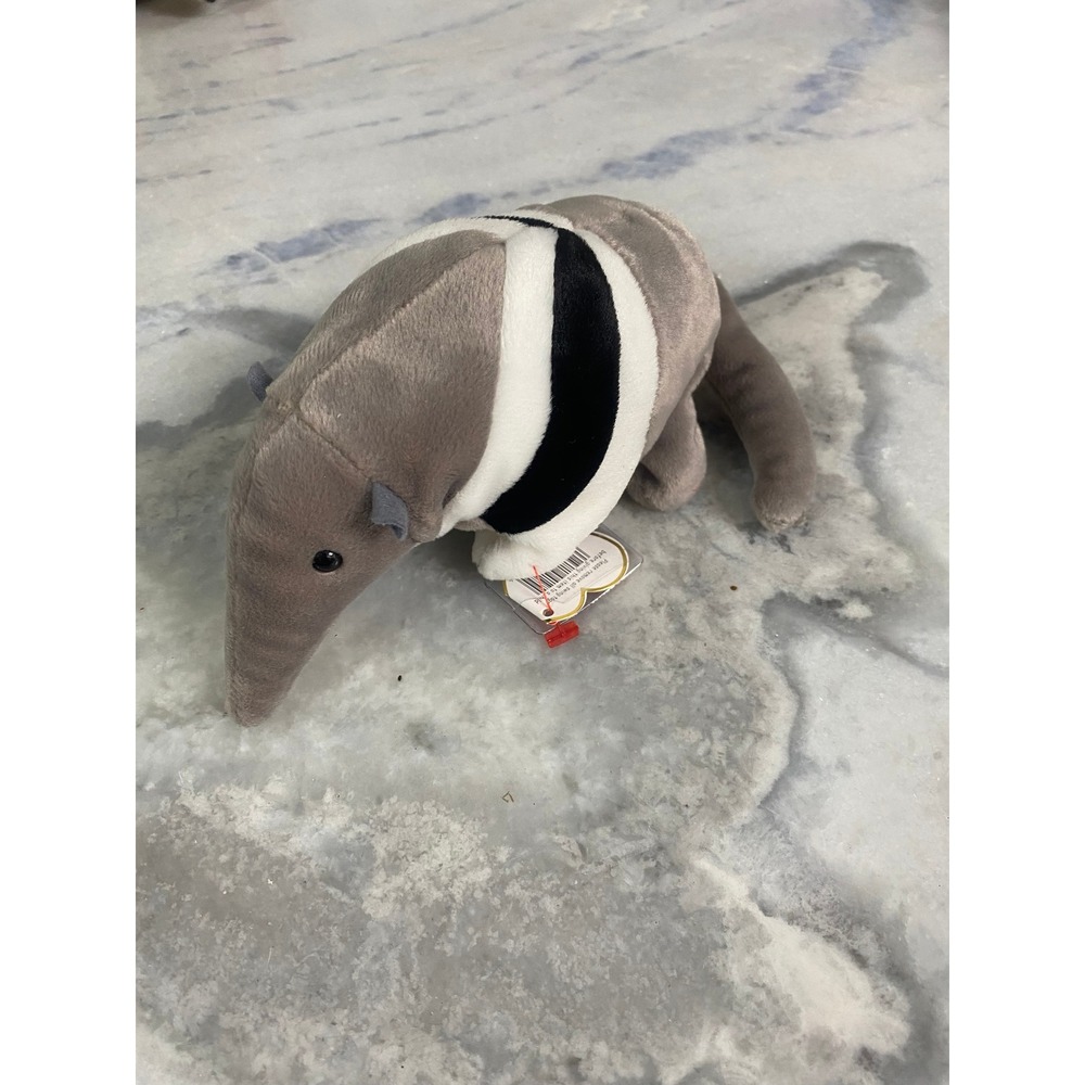 Ty Beanie Baby Ants the Anteater 1997 Vintage Plush With Tag Protector